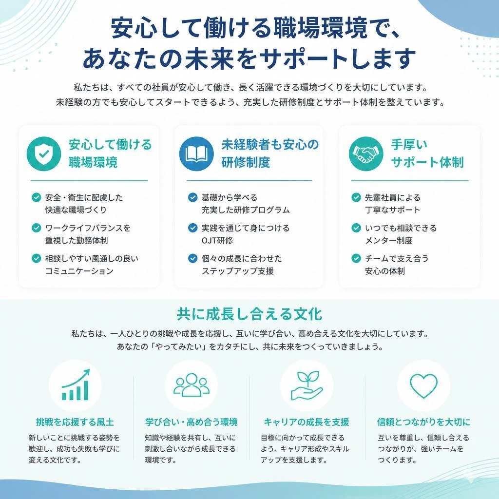 やる気を引き出す職場環境