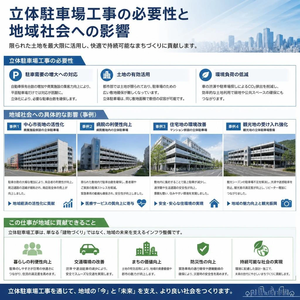 立体駐車場工事の重要性