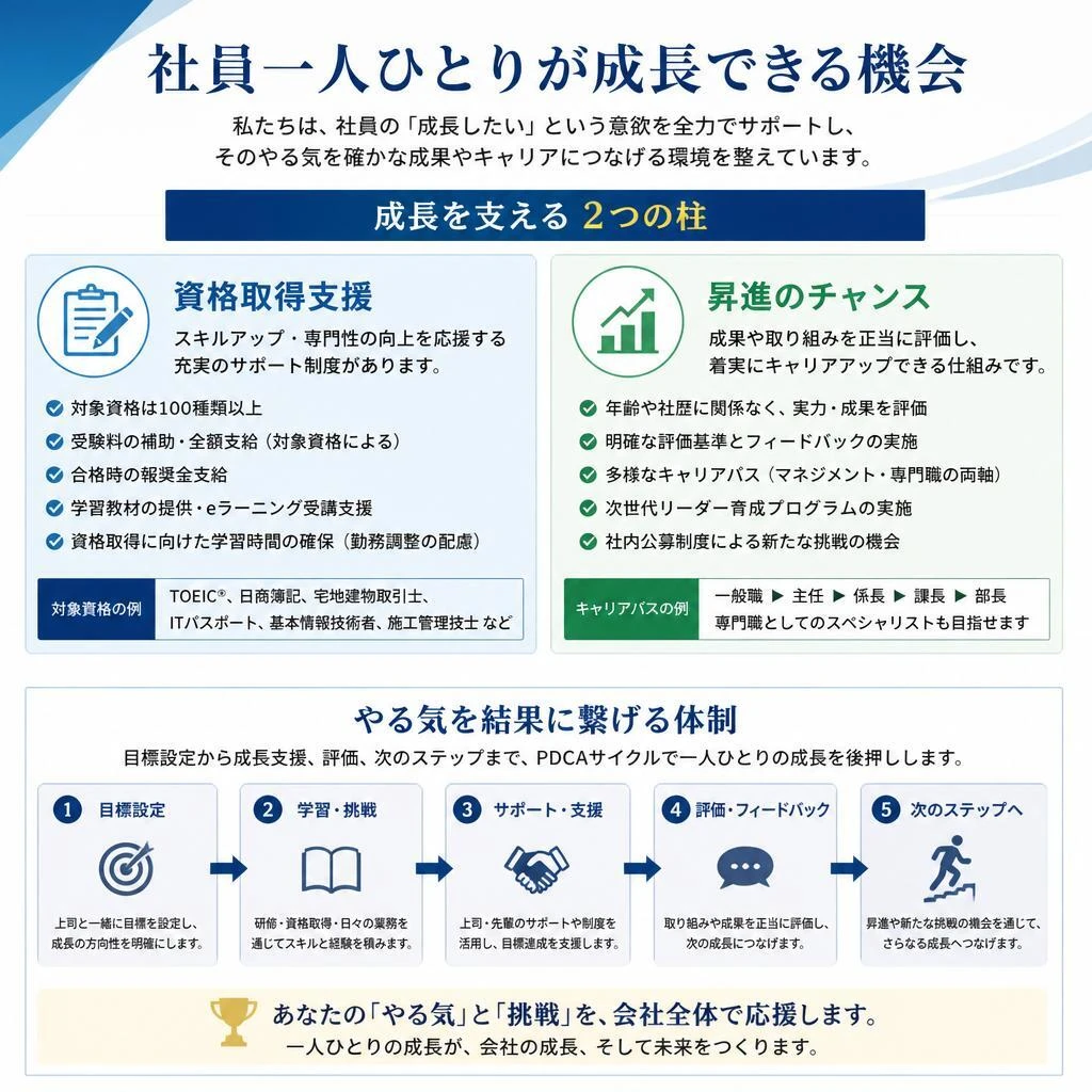 キャリアアップの機会