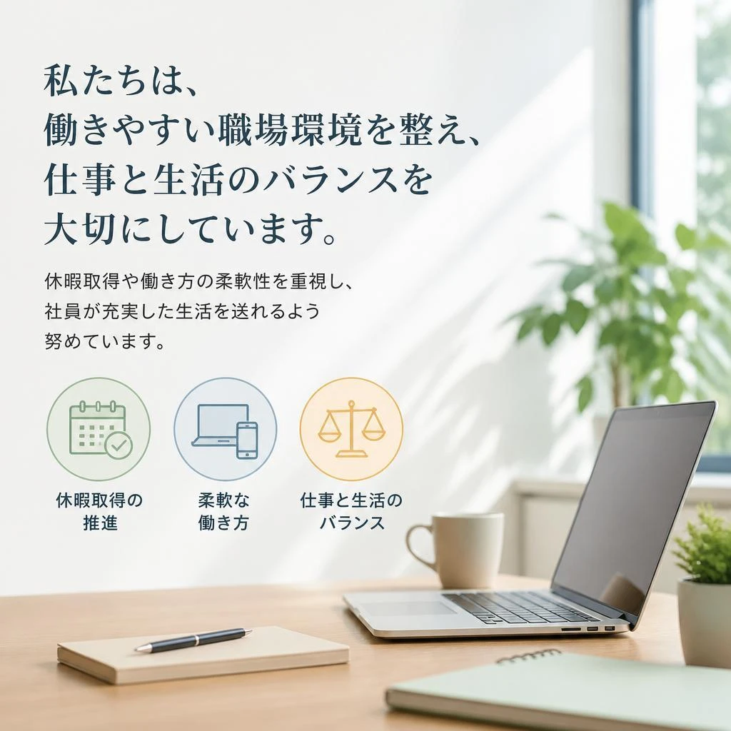 仕事と私生活の両立を支援