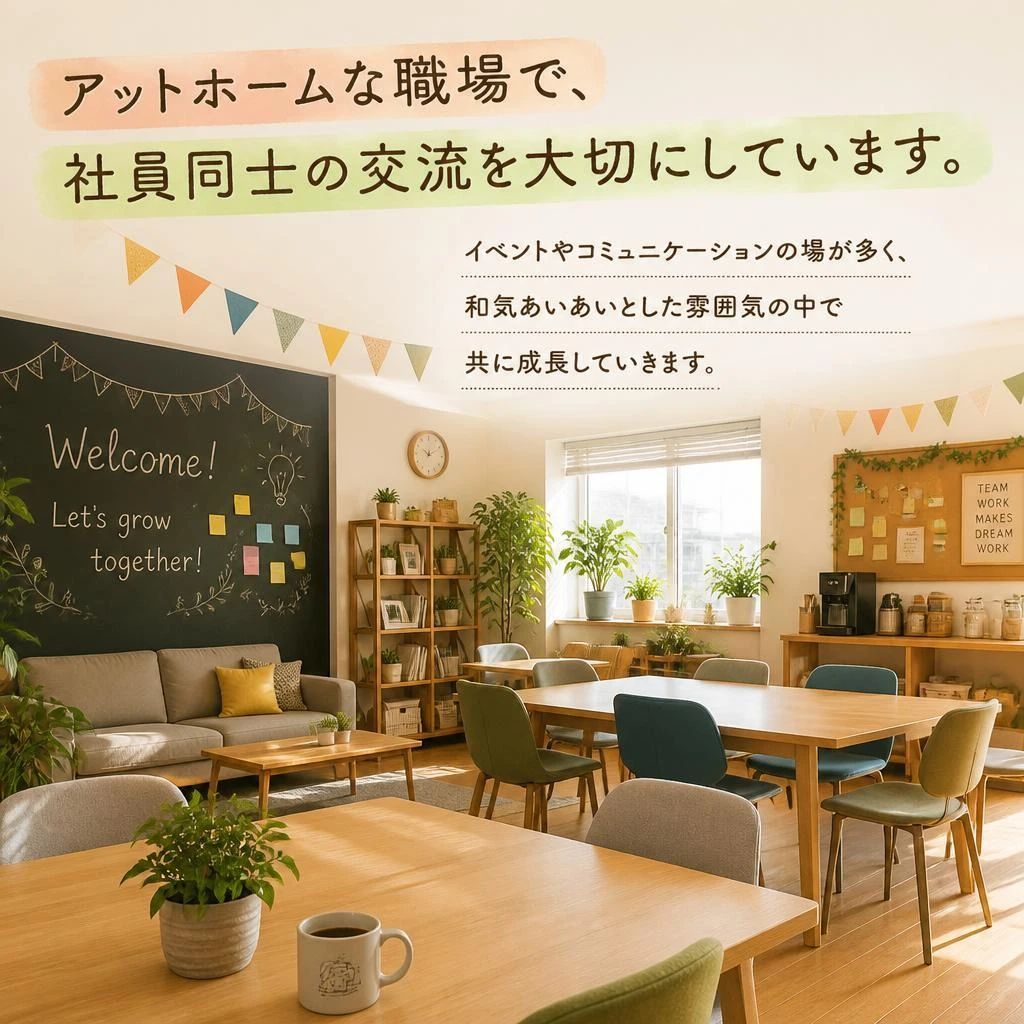 チームワークを重んじる職場